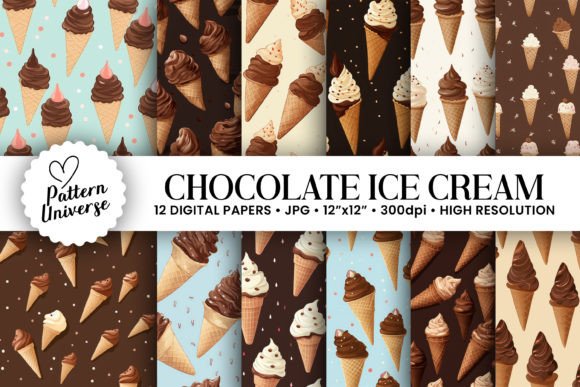 Chocolate Ice Cream Digital Papers: A Practical Review for Creative Professionals