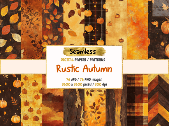 Evaluating Rustic Autumn 1 Seamless Digital Papers for Seasonal Design Projects
