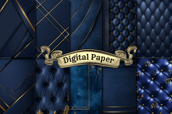 Luxury Navy Blue Background