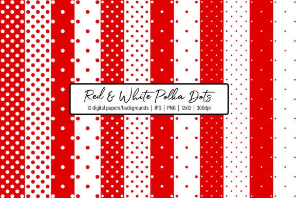 Red and White Polka Dots