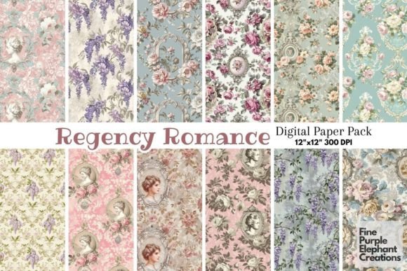 Regency Era Victorian England Shabby Chi