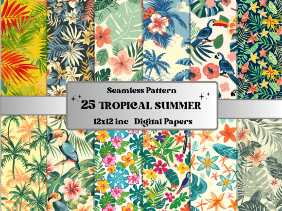 Seamless Tropical Summer Pattern Paper: A Comprehensive Evaluation