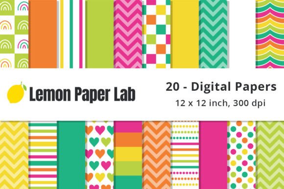Transforming Creativity with Bright Summer Digital Paper Backgrounds