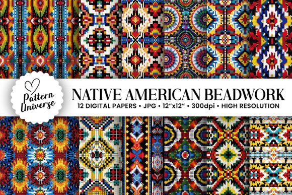 Unlocking Cultural Aesthetics: A Comprehensive Guide to Native American Beadwork Digital Papers